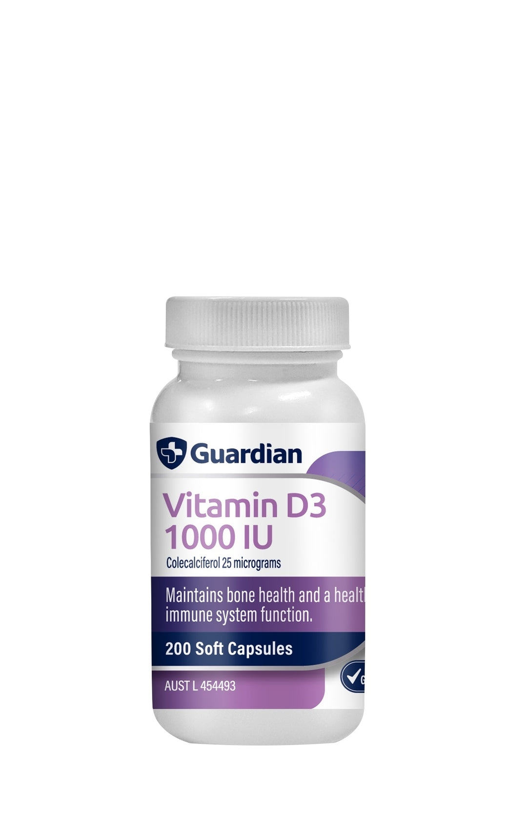 Guardian Vitamin D3 1000iu 200cap
