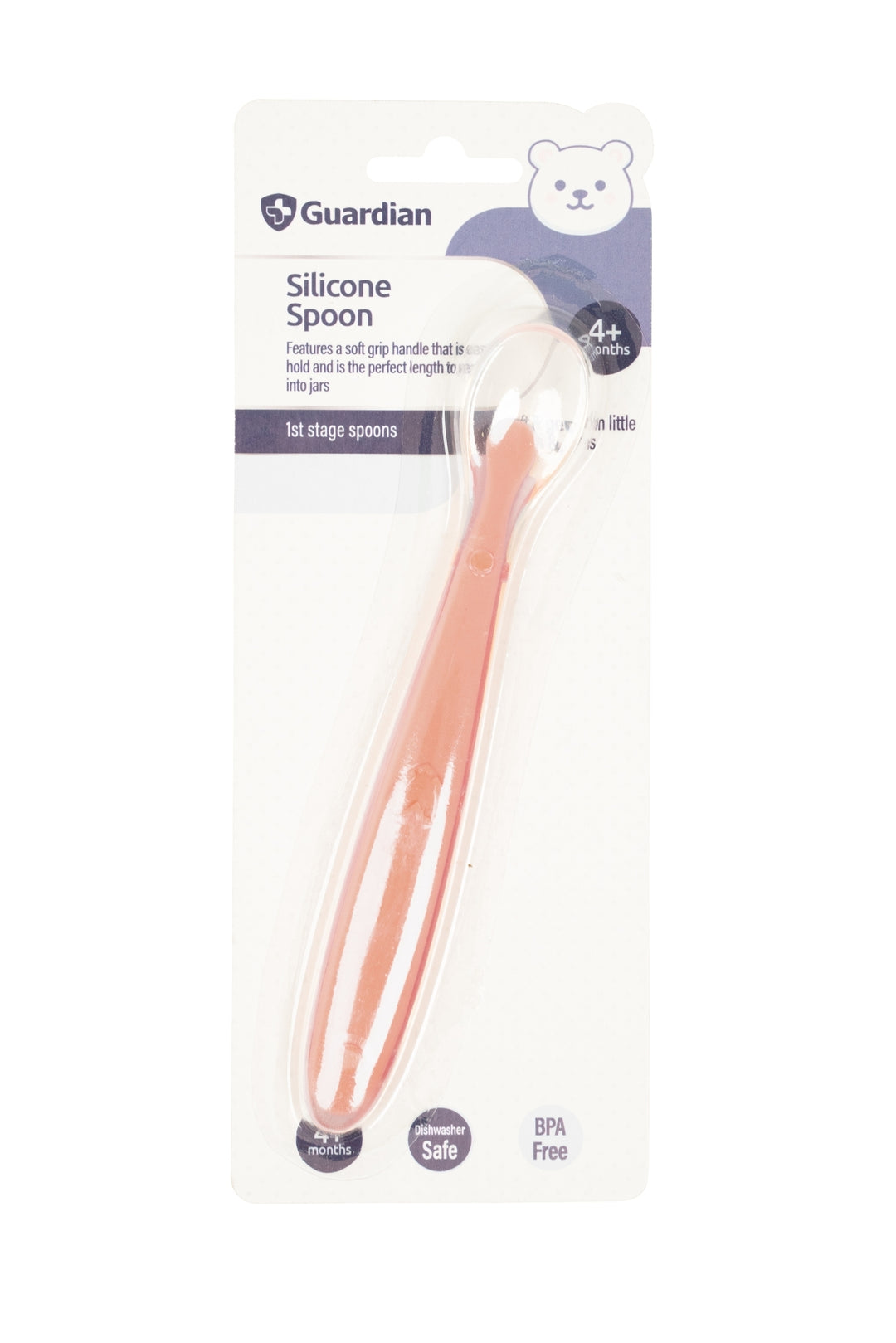 Guardian Silicone Spoon Dusty Berry