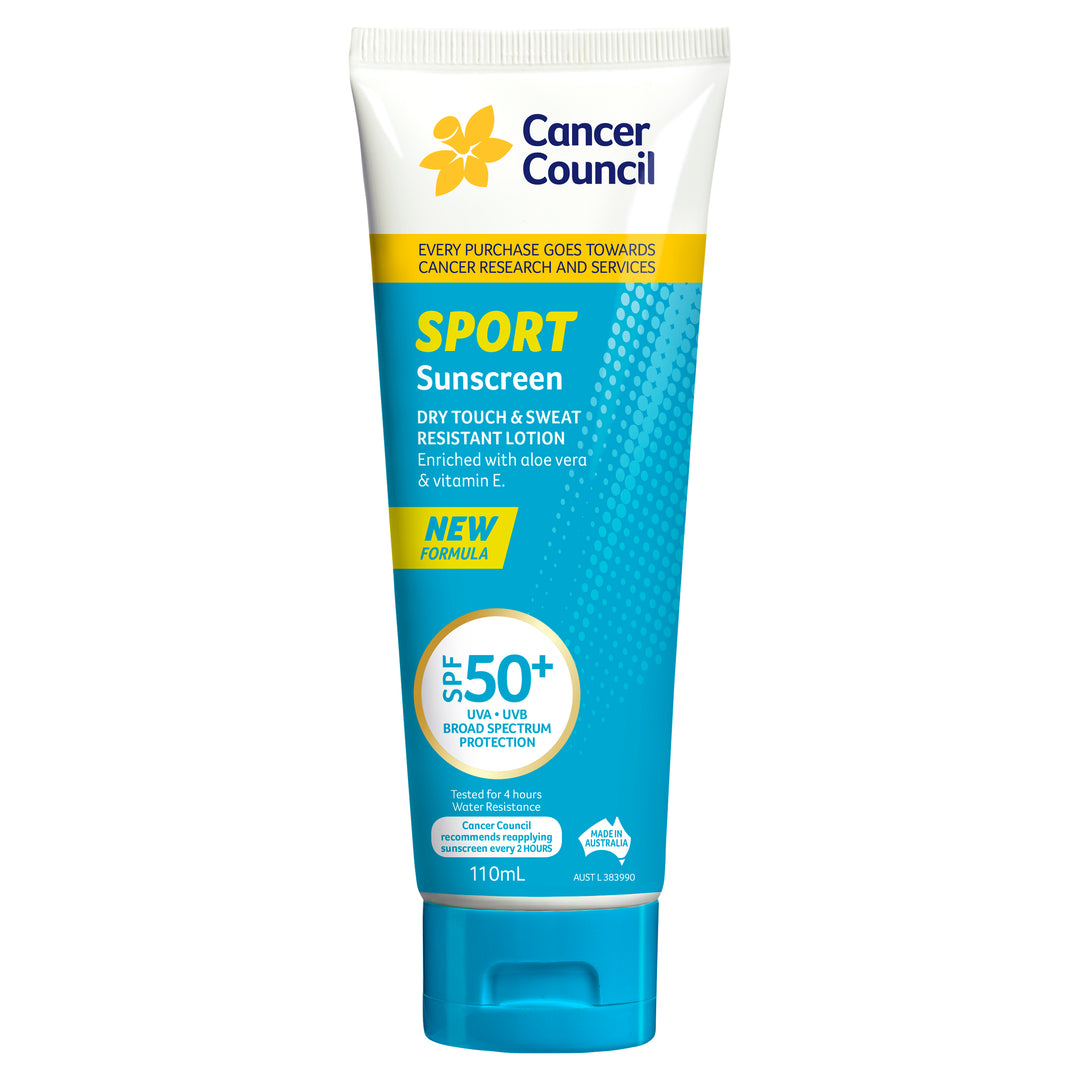 Cancer Council Sport Dry Touch SPF50+ 110ml