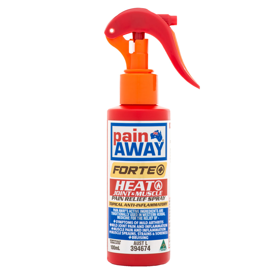 Pain Away Forte+ Heat Joint & Muscle Pain Relief Spray 100ml