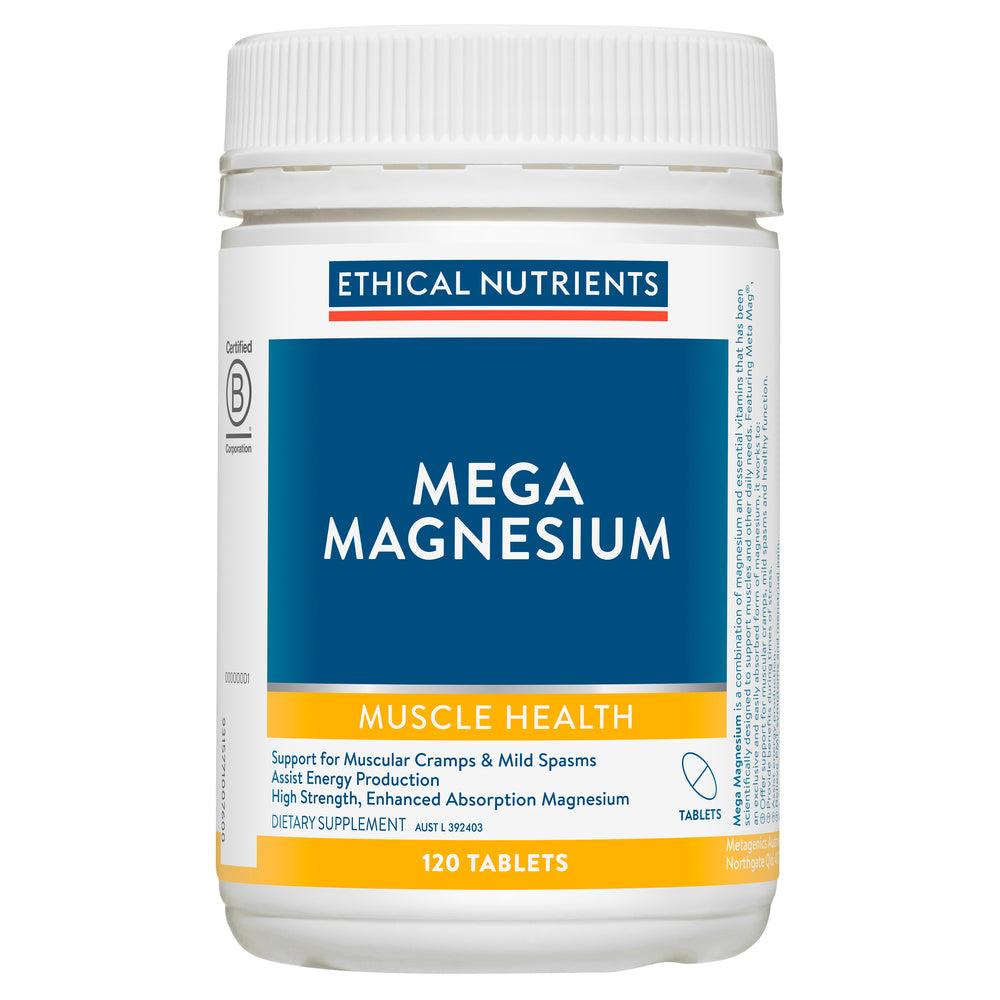 Ethical Nutrients MEGAZORB Mega Magnesium 120 Tablets