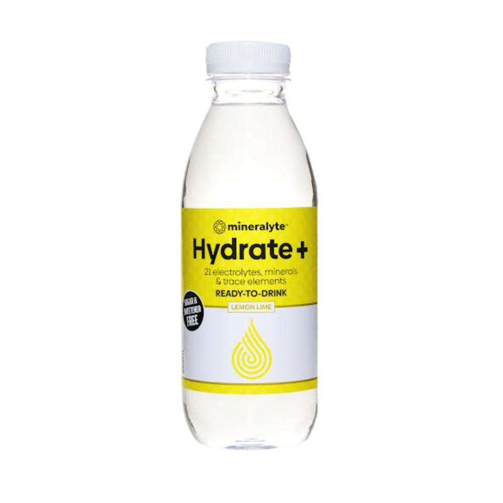 Mineralyte Hydrate+ Ready To Drink Lemon Lime 500mL