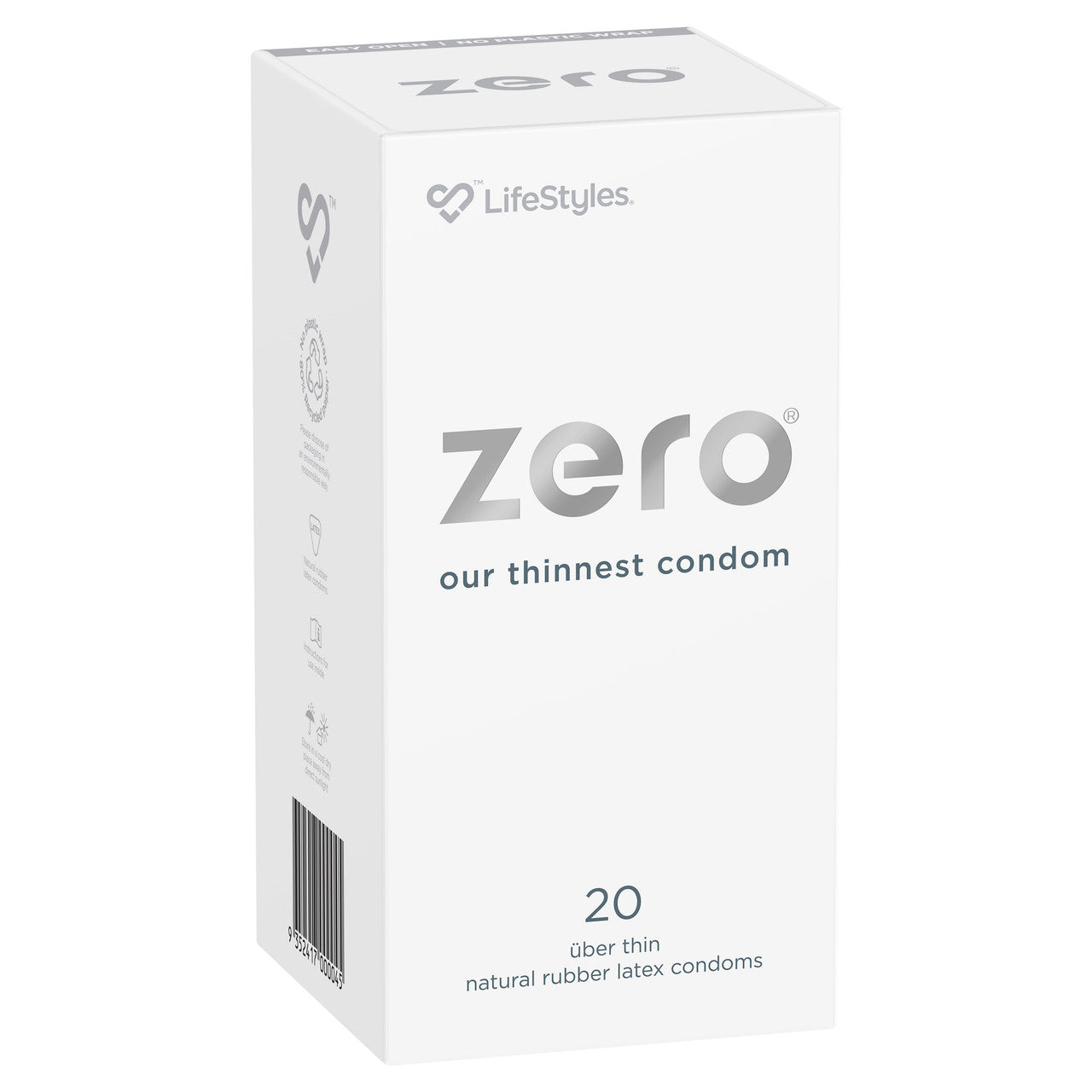 LifeStyles Zero Uber Thin Condoms 20 Pack