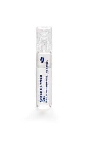 Water for Injections BP Ampoule 10mL