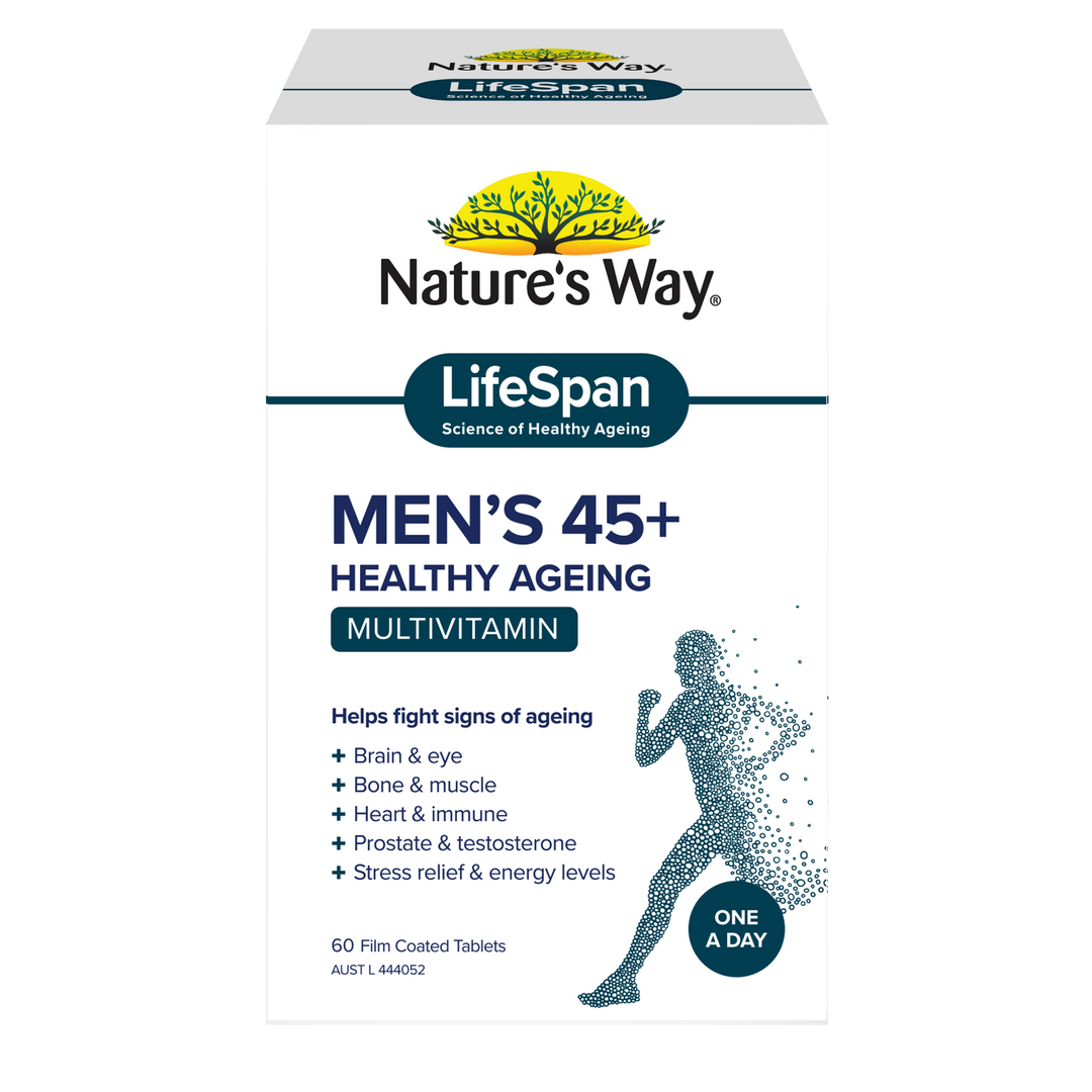 Nature's Way LifeSpan Men's 45+ Healthy Ageing Multivitamin 60s