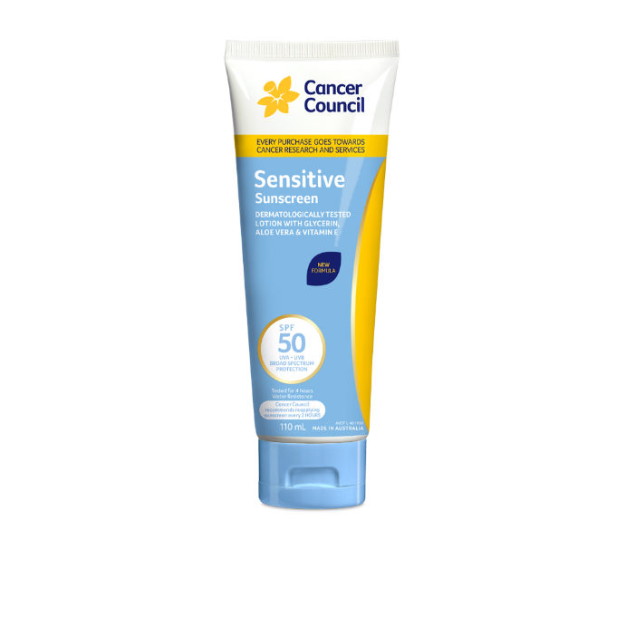 Cancer Council Sensitive Tube 110ml