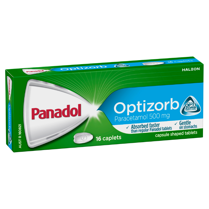 Panadol Optizorb 500mg 16 Caplets