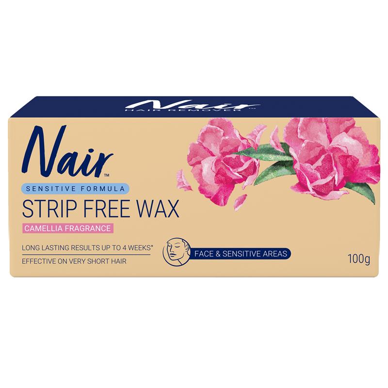 Nair Sensitive Strip Free Liquid Wax for Face 100g
