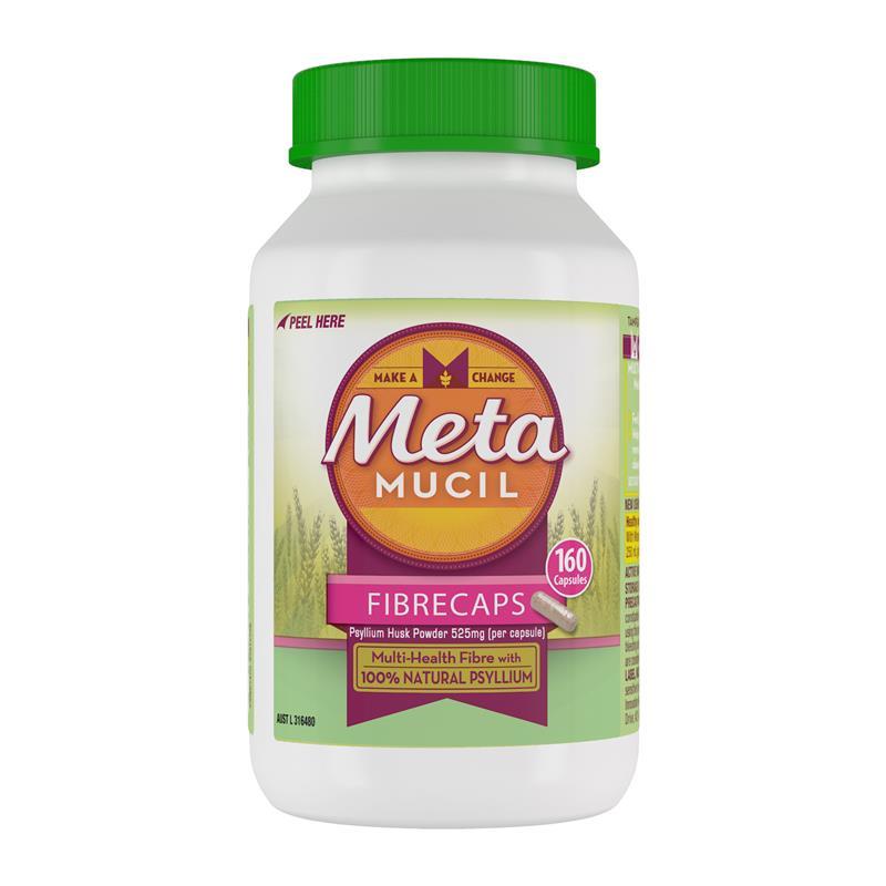 Metamucil Fibre Supplement 160 Fibrecaps