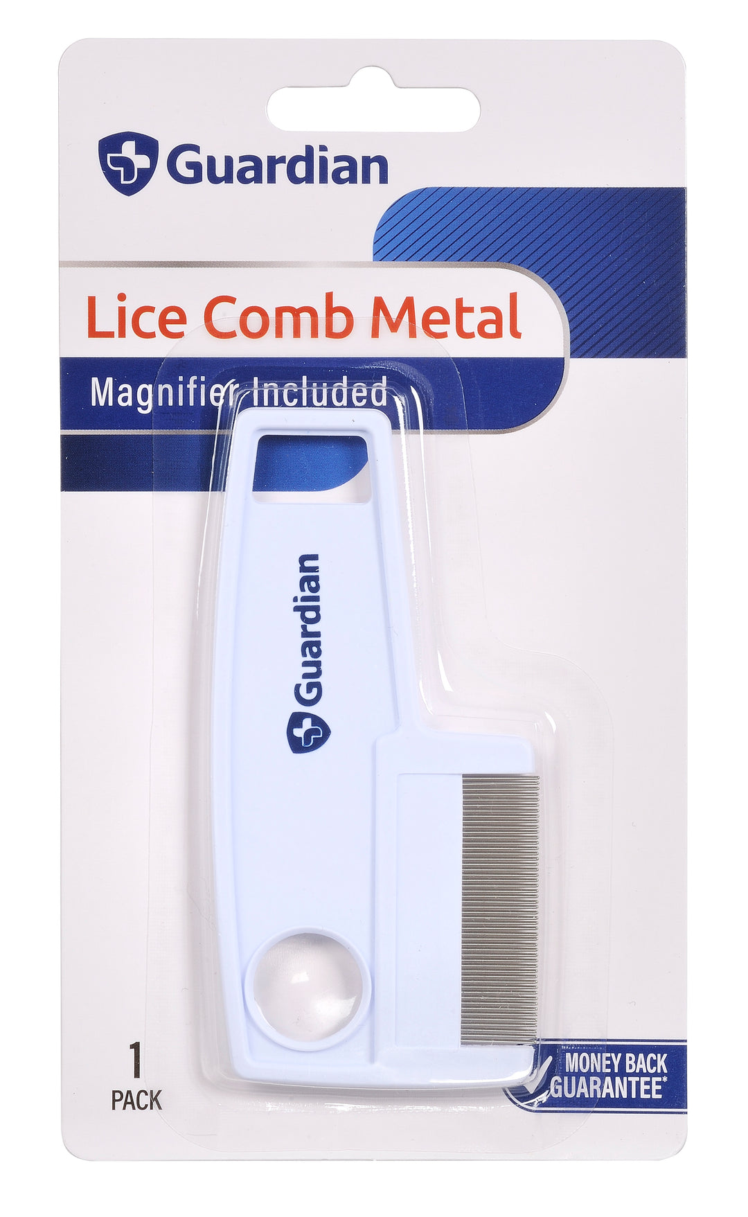 Guardian Lice Comb Metal Teeth Dual With Mag