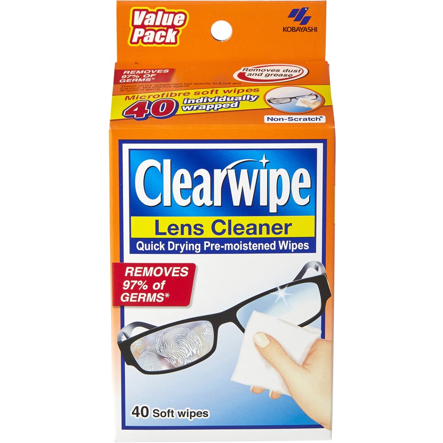 Clearwipe Lens Cleaner 40 Pack