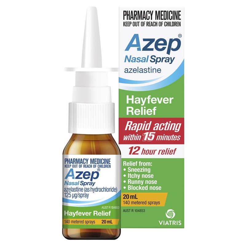 Azep Hayfever Relief Nasal Spray 20ml