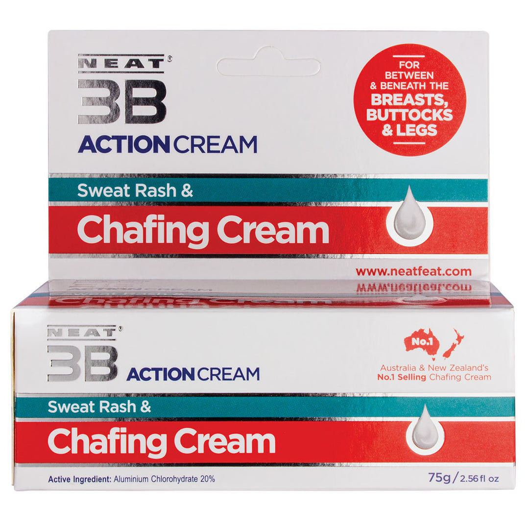 Neat 3B Action Cream Sweat Rash and Chafing Cream 75g