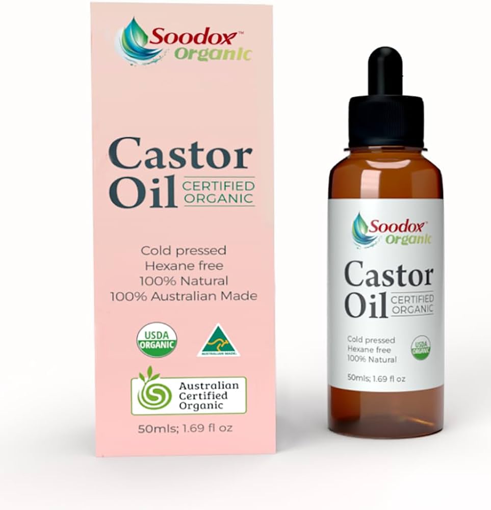 Soodox Organic Castor Oil 50ml