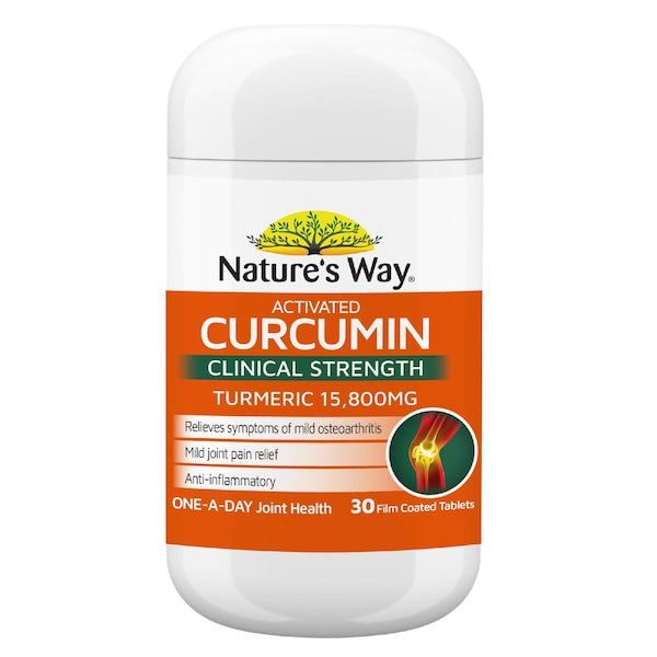 Nature's Way Activated Curcumin 30 Tablets
