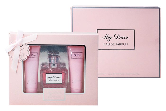 Women's Perfume Gift Set - My Dear / 90ml Shower Gel/ 50ml EDT/ 90ml Body Lotion