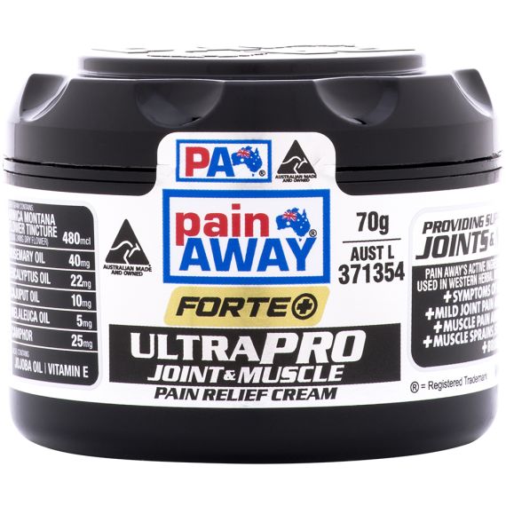 Pain Away Forte + Ultra Pro Joint & Muscle Pain Relief Cream 70g