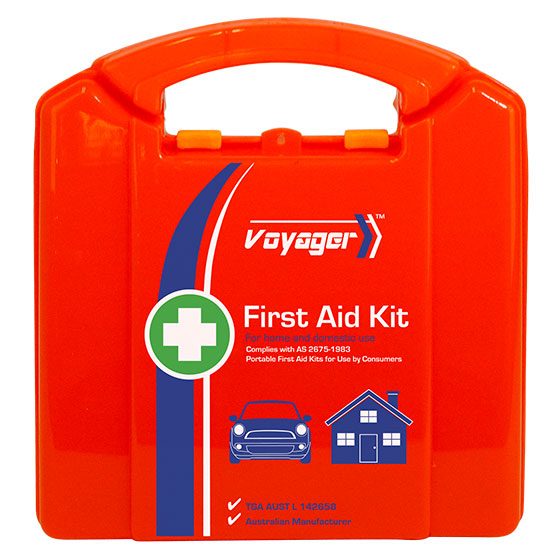 VOYAGER 2 Series Plastic Neat First Aid Kit 17.5 X 7 X 19cm