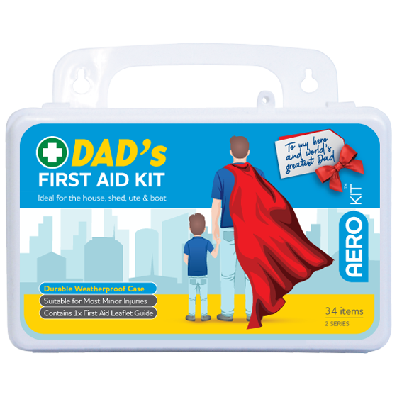 DAD’S 2 Series Plastic Waterproof First Aid Kit 21 X 7.5 X 13cm