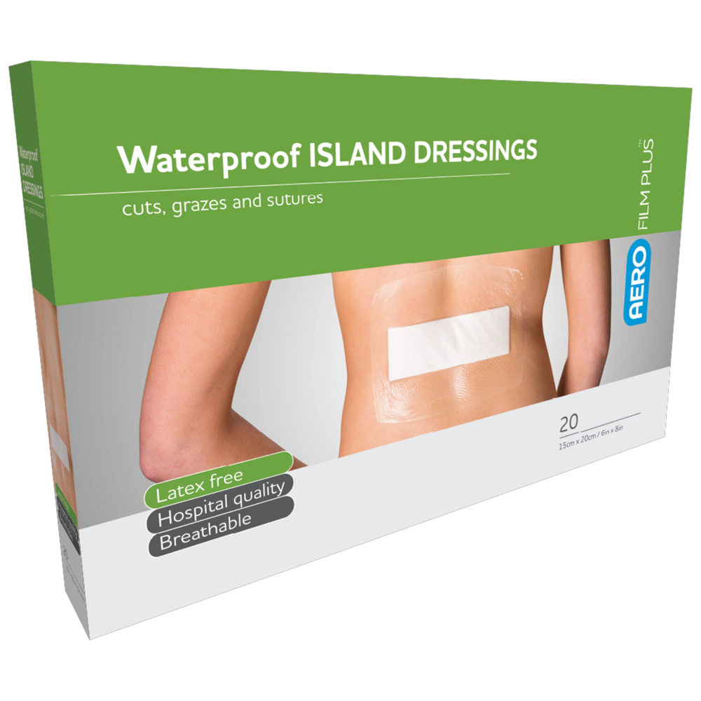AEROFILM PLUS Waterproof Island Dressing 15 x 20cm - Single Dressing