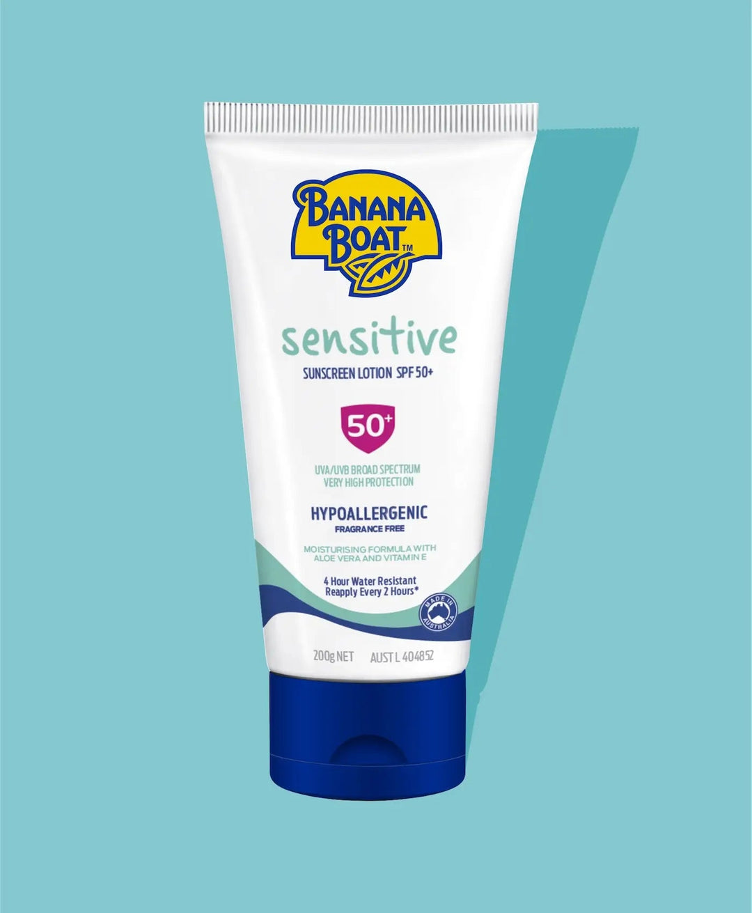 Banana Boat Sensitive Sunscreen Lotion SPF 50+ 200g