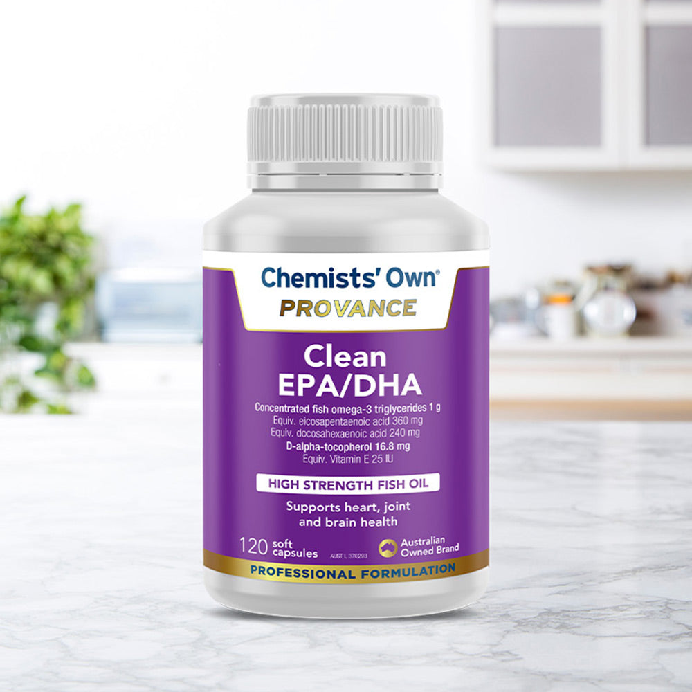 Chemists Own Provance Clean EPA/ DHA 120 Capsules