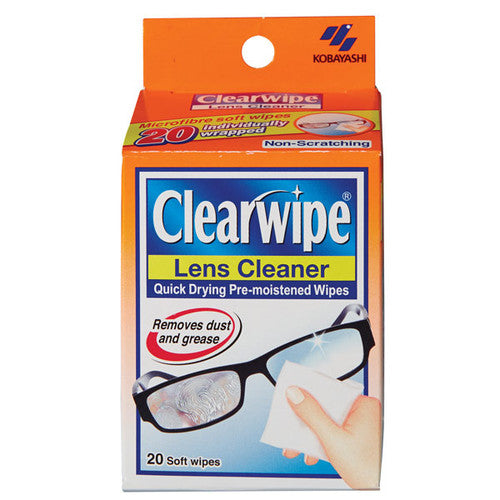 Clearwipe Lens Cleaner 20 Pack