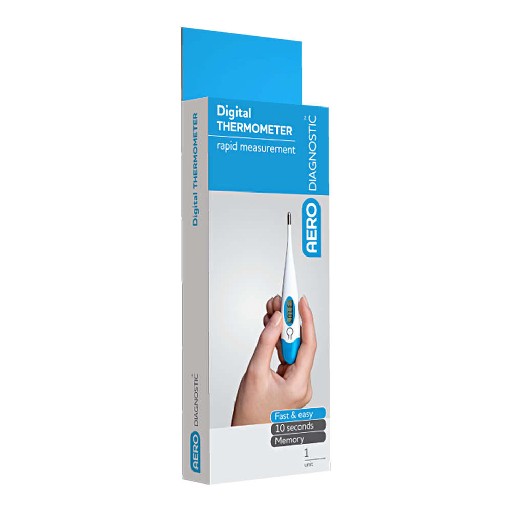 AeroDiagnostic Digital Clinical Thermometer (Oral)