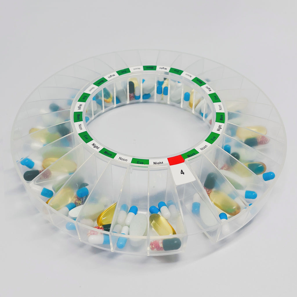 Medforte Spare 28 Compartment Carousel with Lid