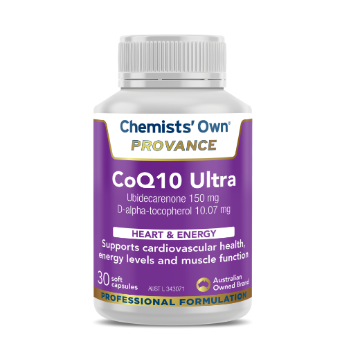 Chemists  Own Provance CoQ10 Ultra 150mg 30 Capsules