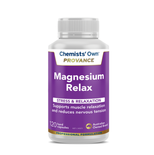 Chemists Own Provance Magnesium Relax 120 Capsules