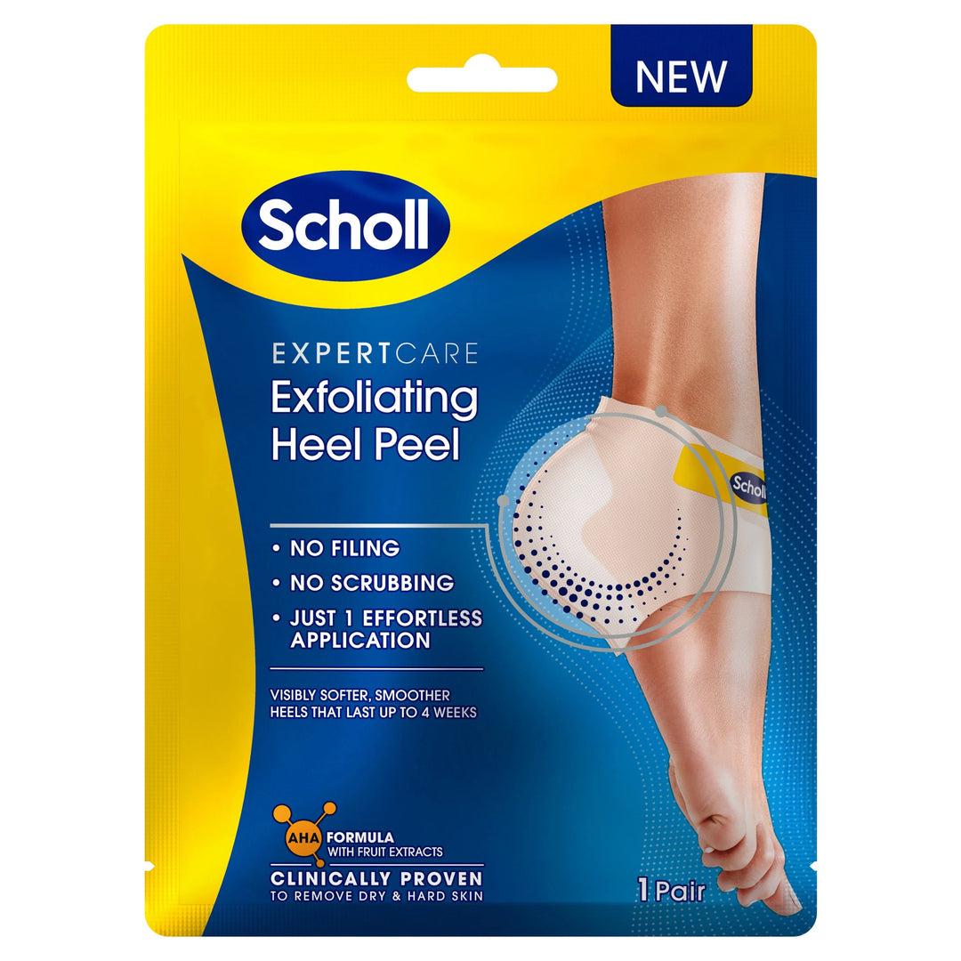 Scholl Exfoliating Heel Peel 1 Pair