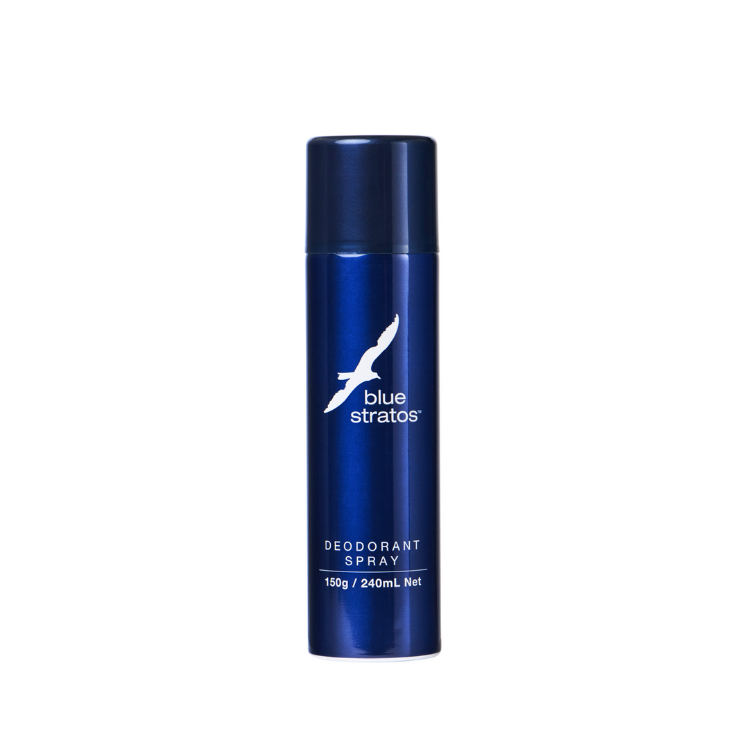 Blue Stratos Deodorant Body Spray 150g