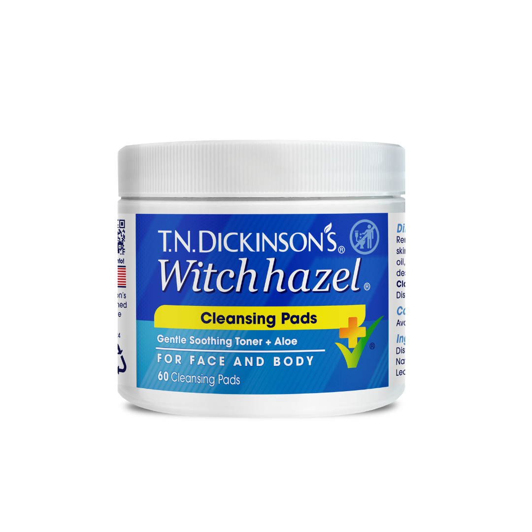 T.N. Dickinson's Witch Hazel Cleansing Pads 60 Pack