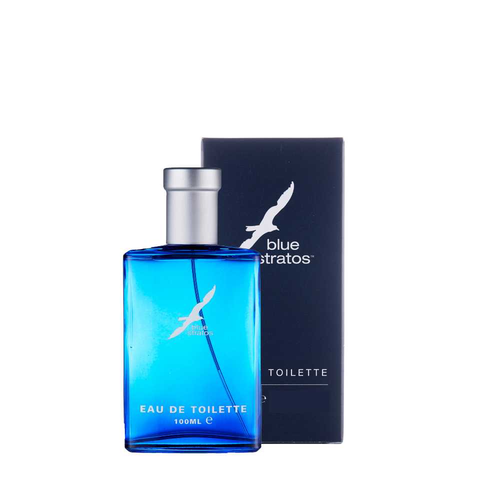 Blue Stratos Eau de Toilette 100ml bottle