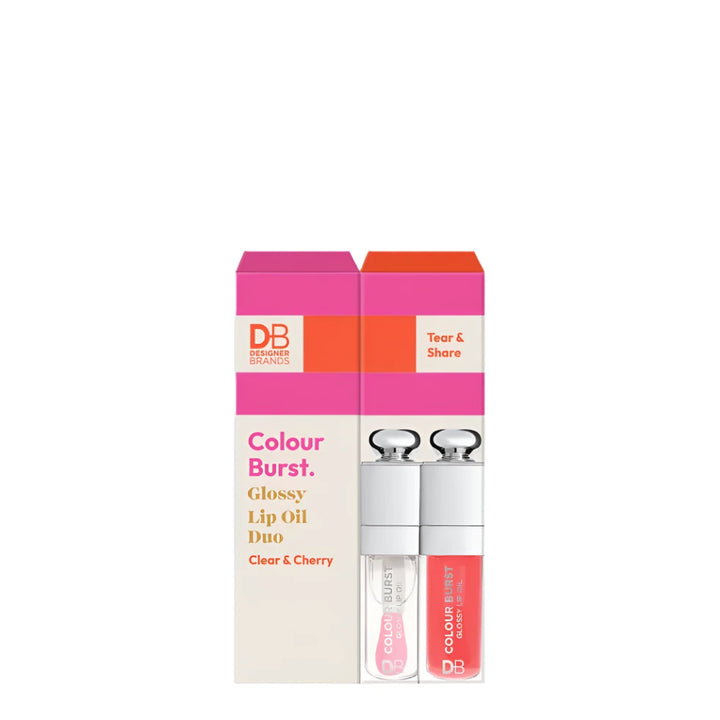 DB Colour Burst Glossy Lip Oil Duo