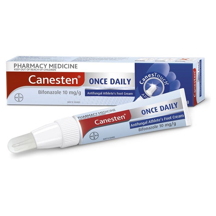 Canesten Once Daily Anti-fungal Athletes Foot Cream with Applicator 15g