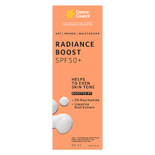 Cancer Council SPF50+ Radiance Boost 50ml