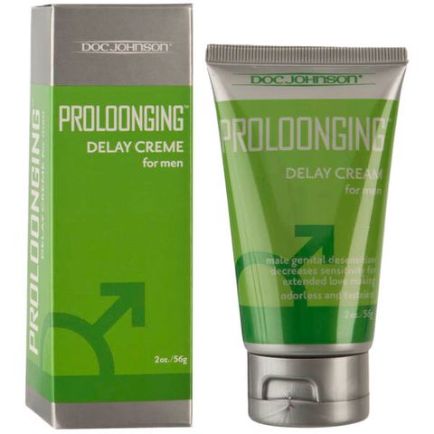 Doc Johnson Proloonging Delay Creme for Men - 56 g Tube