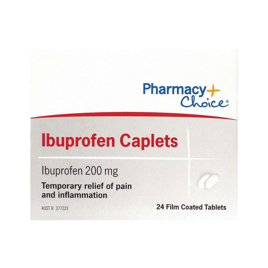 Pharmacy Choice Ibuprofen Caplets 24's