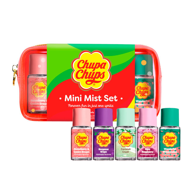 Chupa Chups Body Mist 5 Piece Mini Set