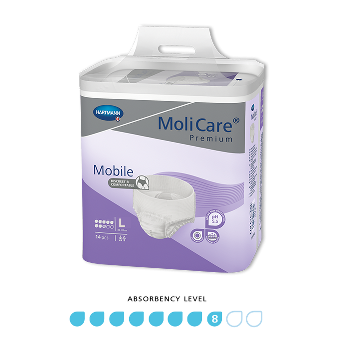 MoliCare Premium Mobile Large 8 Drops
