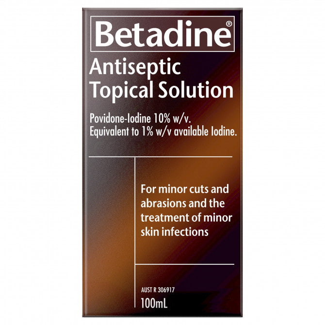 Betadine 抗菌外用溶液 100ml