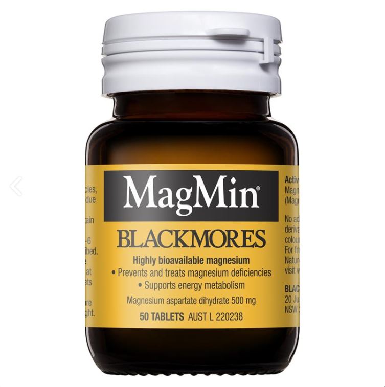 Blackmores Magmin 500mg 50 Tablets