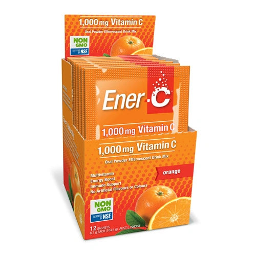 Ener-C 橙味泡腾剂 12 包