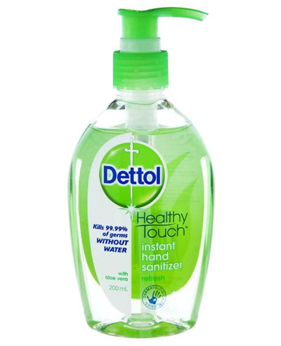 Dettol Instant Liquid Hand Sanitizer Refresh Anti-Bacterial 200ml