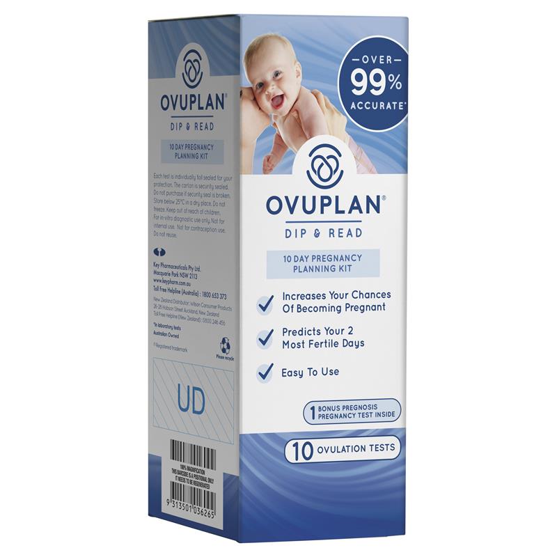 Ovuplan 怀孕计划套件 10 项测试