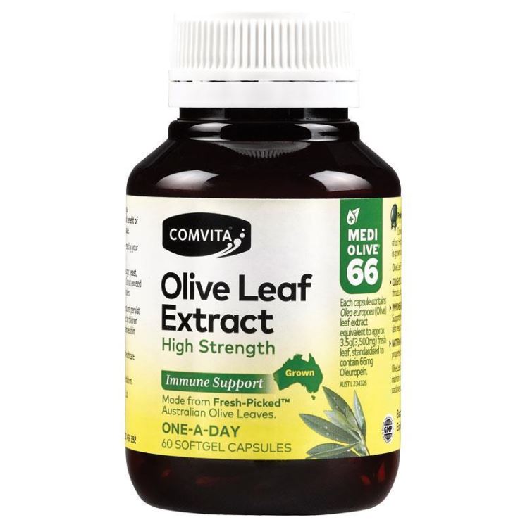 Comvita Olive Leaf Extract High Strength 60 Capsules