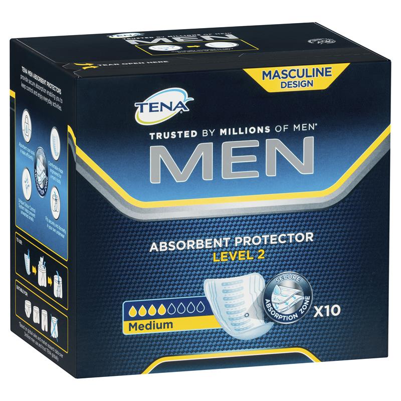Tena For Men Level 2 - 10 Pack