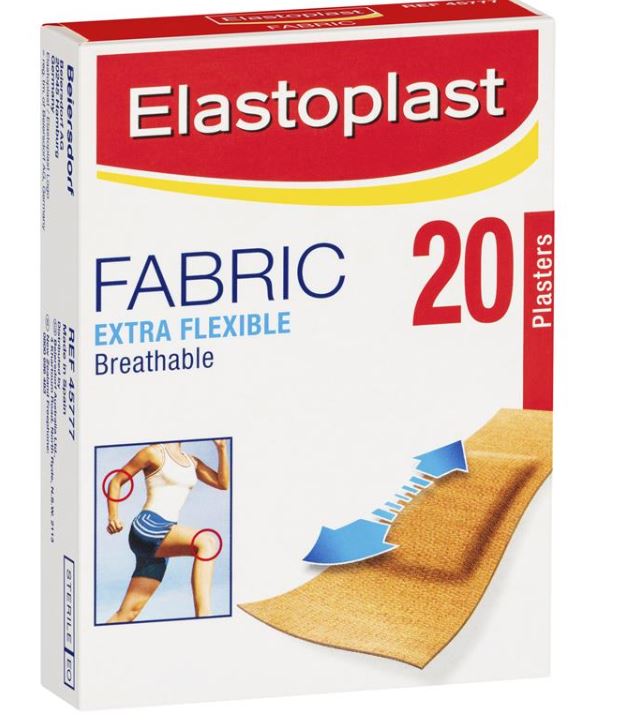 Elastoplast 45777 Fabric Strips 20 Pack